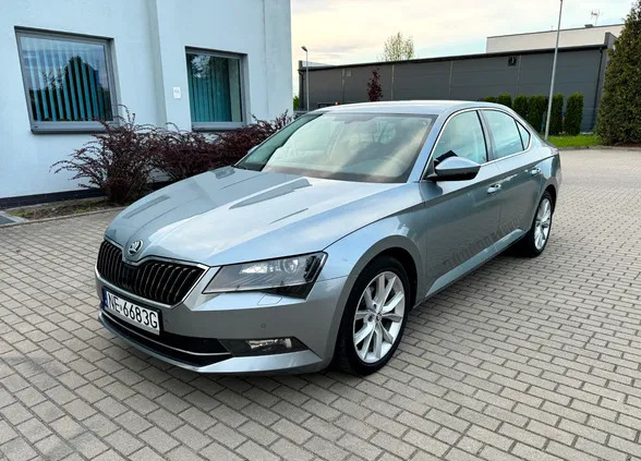 skoda wyszków Skoda Superb cena 68634 przebieg: 143000, rok produkcji 2018 z Wyszków